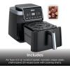 image:imageNinja Air Fryer Pro 5in1  5 QT Capacity Air Fry Bake Roast Reheat and Dehydrate Air Crisp Technology  Nonstick Basket amp Crisper Plate  Cyberspace  AF142BLBlack
