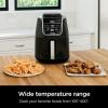 image:imageNinja Air Fryer Pro 5in1  5 QT Capacity Air Fry Bake Roast Reheat and Dehydrate Air Crisp Technology  Nonstick Basket amp Crisper Plate  Cyberspace  AF142BLBlack