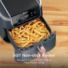 image:imageNinja Air Fryer Pro 5in1  5 QT Capacity Air Fry Bake Roast Reheat and Dehydrate Air Crisp Technology  Nonstick Basket amp Crisper Plate  Cyberspace  AF142BLCyberspace