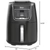 image:imageNinja Air Fryer Pro 5in1  5 QT Capacity Air Fry Bake Roast Reheat and Dehydrate Air Crisp Technology  Nonstick Basket amp Crisper Plate  Cyberspace  AF142BLBlack
