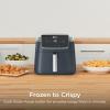 image:imageNinja Air Fryer Pro 5in1  5 QT Capacity Air Fry Bake Roast Reheat and Dehydrate Air Crisp Technology  Nonstick Basket amp Crisper Plate  Cyberspace  AF142BLCyberspace