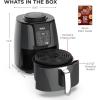 image:imageNinja Air Fryer Pro 5in1  5 QT Capacity Air Fry Bake Roast Reheat and Dehydrate Air Crisp Technology  Nonstick Basket amp Crisper Plate  Cyberspace  AF142BLGrey