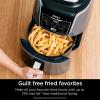 image:imageNinja Air Fryer Pro 5in1  5 QT Capacity Air Fry Bake Roast Reheat and Dehydrate Air Crisp Technology  Nonstick Basket amp Crisper Plate  Cyberspace  AF142BLBlack