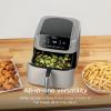 image:imageNinja Air Fryer Pro 5in1  5 QT Capacity Air Fry Bake Roast Reheat and Dehydrate Air Crisp Technology  Nonstick Basket amp Crisper Plate  Cyberspace  AF142BLStone
