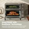 image:imageNinja Double Oven Pro Smart XL Countertop Oven amp Air Fryer  12in1 Versatility with Smart Finish amp DualZone Tech to Cook 2 Meals at Once  Fits up to 45lb Chicken  Silver  DCT821