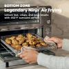 image:imageNinja Double Oven Pro Smart XL Countertop Oven amp Air Fryer  12in1 Versatility with Smart Finish amp DualZone Tech to Cook 2 Meals at Once  Fits up to 45lb Chicken  Silver  DCT821