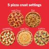 image:imageNinja Artisan Outdoor Pizza Oven 12inch 3minute Pizza Neapolitan Thin Crust New York Chicago Custom 700F Max Temperature Electric Heat Bake Broil Proof Warm Green MO201GN2
