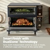 image:imageNinja Double Oven Pro Smart XL Countertop Oven amp Air Fryer  302 Qt Capacity  12in1 with Smart Finish amp DualZone Tech to Cook 2 Meals at Once  Fits up to 45lb Chicken  Stainless Steel  DCT801Cyberspace