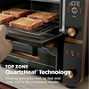 image:imageNinja Double Oven Pro Smart XL Countertop Oven amp Air Fryer  302 Qt Capacity  12in1 with Smart Finish amp DualZone Tech to Cook 2 Meals at Once  Fits up to 45lb Chicken  Stainless Steel  DCT801Onyx