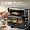 image:imageNinja Double Oven Pro Smart XL Countertop Oven amp Air Fryer  302 Qt Capacity  12in1 with Smart Finish amp DualZone Tech to Cook 2 Meals at Once  Fits up to 45lb Chicken  Stainless Steel  DCT801Cyberspace