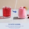image:imageNinja SLUSHi XL Smart Frozen Drink Maker amp Slushi Machine  With SlushAssist Technology 128 oz Capacity  Sodas Margaritas Frappes Milkshakes amp More  Crema  FS601BR150oz Capacity