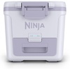 image:imageNinja FrostVault 42qt Wheeled Cooler with Cold Dry Zone  Integrated FridgeTemp Dry Storage Drawer  Premium HeavyDuty Insulated Cooler  Keeps Ice Cold for Days  Lakeshore Blue  FB242BLMourning Dove