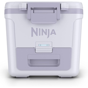 image:imageNinja FrostVault 42qt Wheeled Cooler with Cold Dry Zone  Integrated FridgeTemp Dry Storage Drawer  Premium HeavyDuty Insulated Cooler  Keeps Ice Cold for Days  Lakeshore Blue  FB242BLMourning Dove