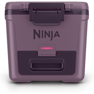 image:imageNinja FrostVault 42qt Wheeled Cooler with Cold Dry Zone  Integrated FridgeTemp Dry Storage Drawer  Premium HeavyDuty Insulated Cooler  Keeps Ice Cold for Days  Lakeshore Blue  FB242BLSmokey Mauve