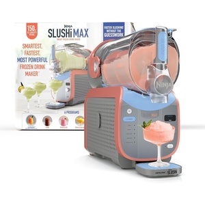 image:imageNinja SLUSHi XL Smart Frozen Drink Maker amp Slushi Machine  With SlushAssist Technology 128 oz Capacity  Sodas Margaritas Frappes Milkshakes amp More  Crema  FS601BR150oz Capacity