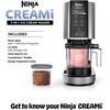 image:imageNinja CREAMi Deluxe Ice Cream Maker  11in1 Create Frozen Desserts Sorbet Milkshakes Yogurt amp More  Includes 2 Dishwasher Safe XL 24 Oz Tubs with storage lids  Blue  NC501NDCREAMi 7in1 w 2 Pints