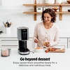 image:imageNinja CREAMi Deluxe Ice Cream Maker  11in1 Create Frozen Desserts Sorbet Milkshakes Yogurt amp More  Includes 2 Dishwasher Safe XL 24 Oz Tubs with storage lids  Blue  NC501NDCREAMi 7in1 w 2 Pints