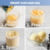image:imageNinja CREAMi Deluxe Ice Cream Maker  11in1 Create Frozen Desserts Sorbet Milkshakes Yogurt amp More  Includes 2 Dishwasher Safe XL 24 Oz Tubs with storage lids  Blue  NC501NDCREAMi 7in1 w 2 Pints