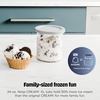 image:imageNinja CREAMi Deluxe Ice Cream Maker  11in1 Create Frozen Desserts Sorbet Milkshakes Yogurt amp More  Includes 2 Dishwasher Safe XL 24 Oz Tubs with storage lids  Blue  NC501NDCREAMi Deluxe 11in1 w 2 Pints Denim