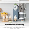 image:imageNinja CREAMi Scoop amp Swirl Ice Cream Maker Soft Serve Desserts Sorbet Milkshakes Frozen Yogurt and More 13in1 Programs Includes Handle and Two 16 oz 2in1 Pints Blue NC701NDBlue
