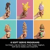 image:imageNinja CREAMi Scoop amp Swirl Ice Cream Maker Soft Serve Desserts Sorbet Milkshakes Frozen Yogurt and More 13in1 Programs Includes Handle and Two 16 oz 2in1 Pints Blue NC701NDSilver