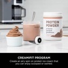 image:imageNinja CREAMi Scoop amp Swirl Ice Cream Maker Soft Serve Desserts Sorbet Milkshakes Frozen Yogurt and More 13in1 Programs Includes Handle and Two 16 oz 2in1 Pints Blue NC701NDSilver