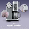 image:imageNinja CREAMi Scoop amp Swirl Ice Cream Maker Soft Serve Desserts Sorbet Milkshakes Frozen Yogurt and More 13in1 Programs Includes Handle and Two 16 oz 2in1 Pints Blue NC701NDSilver