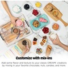 image:imageNinja CREAMi Scoop amp Swirl Ice Cream Maker Soft Serve Desserts Sorbet Milkshakes Frozen Yogurt and More 13in1 Programs Includes Handle and Two 16 oz 2in1 Pints Blue NC701NDBlue