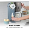 image:imageNinja CREAMi Scoop amp Swirl Ice Cream Maker Soft Serve Desserts Sorbet Milkshakes Frozen Yogurt and More 13in1 Programs Includes Handle and Two 16 oz 2in1 Pints Blue NC701NDBlue