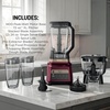 image:imageNinja Professional Plus Kitchen System Premier  3in1 System I Food Processor Blender Mixer Vegetable Chopper  Auto IQ Tech I 1400W  72oz Pitcher 64oz Bowl 2 ToGo Cups  Red  BN801RD1BRN