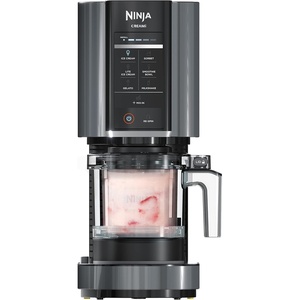 image:imageNinja CREAMi Deluxe Ice Cream Maker  11in1 Create Frozen Desserts Sorbet Milkshakes Yogurt amp More  Includes 2 Dishwasher Safe XL 24 Oz Tubs with storage lids  Blue  NC501NDCREAMi 7in1 w 1 Pint