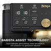 image:imageNinja Luxe Caf Pro designed by David Beckham Espresso Machine Drip Coffee Cold Brew Hot Water Integrated Tamper Builtin Grinder HandsFree Frother for Lattes amp More BlackGold ES771BKBlackGold