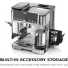 image:imageNinja Luxe Caf Pro designed by David Beckham Espresso Machine Drip Coffee Cold Brew Hot Water Integrated Tamper Builtin Grinder HandsFree Frother for Lattes amp More BlackGold ES771BKStainless Steel