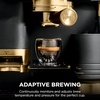 image:imageNinja Luxe Caf Pro designed by David Beckham Espresso Machine Drip Coffee Cold Brew Hot Water Integrated Tamper Builtin Grinder HandsFree Frother for Lattes amp More BlackGold ES771BKBlackGold