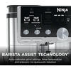 image:imageNinja Luxe Caf Pro designed by David Beckham Espresso Machine Drip Coffee Cold Brew Hot Water Integrated Tamper Builtin Grinder HandsFree Frother for Lattes amp More BlackGold ES771BKStainless Steel