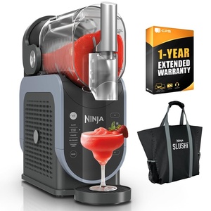 image:imageNinja FS301 SLUSHi 88 oz Frozen Drink amp Slushie Machine Renewed Bundle with Ninja SLUSHi Travel Party Tote Black  1 Year Extended Protection Pack88 oz  5 Presets  Ninja Tote