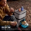 image:imageNinja Backpack Cooler  FrostVault Go 24 Can Soft Cooler  Leakproof Zipper with Built in Can Opener 2 Ice Packs amp Dry Storage Drawer  for Hiking Camping amp More  Daffodil Daze  FF124YLBeige
