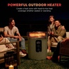 image:imageNinja Fireside360 Outdoor Heater amp Fire Pit  3 Modes Flame amp Heat  Portable for Patio Deck Camping Easy Control Smokeless Flame  Push to Start Ignition  Brown  OF101BR1Moss