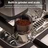 image:imageNinja Luxe Caf Mini  Espresso Machine amp Drip Coffee  Builtin Burr Grinder Precision Scale amp Manual Steam Wand  Lattes Cappuccinos amp More  Stainless Steel  ES301