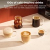 image:imageNinja Luxe Caf Mini  Espresso Machine amp Drip Coffee  Builtin Burr Grinder Precision Scale amp Manual Steam Wand  Lattes Cappuccinos amp More  Stainless Steel  ES301