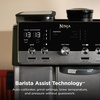 image:imageNinja Luxe Caf Mini  Espresso Machine amp Drip Coffee  Builtin Burr Grinder Precision Scale amp Manual Steam Wand  Lattes Cappuccinos amp More  Stainless Steel  ES301