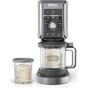 image:imageNinja CREAMi Deluxe 11in1 Ice Cream and Frozen Treat Maker for Ice Cream Sorbet Frozen Drinks amp More with 2 XL Family Size Pint Containers NC501C Canadian VersionCanadian Version