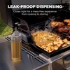 image:imageNinja FlexFlame Upgrades Squirt Bottles 2 Pack Easy Dispensing Mess Free Leak Proof Used For Oils Sauces and Water Dishwasher Safe XSKSQRTBTL2PK