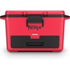 image:imageNinja FrostVault 50qt Hard Cooler with Dry Zone  Integrated FridgeTemp Dry Storage Drawer  Premium HeavyDuty Insulated Cooler  Keeps Ice Cold for Days  Luminous Blue  FB151CYTrue Red