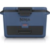 image:imageNinja FrostVault 50qt Hard Cooler with Dry Zone  Integrated FridgeTemp Dry Storage Drawer  Premium HeavyDuty Insulated Cooler  Keeps Ice Cold for Days  Luminous Blue  FB151CYLakeshore Blue