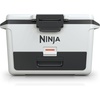 image:imageNinja FrostVault 50qt Hard Cooler with Dry Zone  Integrated FridgeTemp Dry Storage Drawer  Premium HeavyDuty Insulated Cooler  Keeps Ice Cold for Days  Luminous Blue  FB151CYCloud White