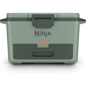 image:imageNinja FrostVault 50qt Hard Cooler with Dry Zone  Integrated FridgeTemp Dry Storage Drawer  Premium HeavyDuty Insulated Cooler  Keeps Ice Cold for Days  Luminous Blue  FB151CYSpanish Moss