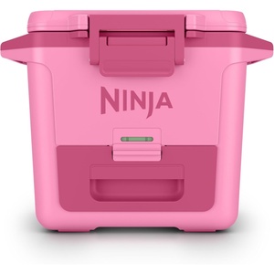 image:imageNinja FrostVault 50qt Hard Cooler with Dry Zone  Integrated FridgeTemp Dry Storage Drawer  Premium HeavyDuty Insulated Cooler  Keeps Ice Cold for Days  Luminous Blue  FB151CYStrawberry Rhubarb