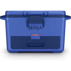 image:imageNinja FrostVault 50qt Hard Cooler with Dry Zone  Integrated FridgeTemp Dry Storage Drawer  Premium HeavyDuty Insulated Cooler  Keeps Ice Cold for Days  Luminous Blue  FB151CYLuminous Blue