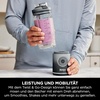 image:imageNinja Blast Max Portable BlenderBlenderSmoothie Maker 570 ml Rechargeable Blender Cup amp Leakproof Lid 3 Functions Smoothies Protein Shakes Lavender BC251EULDCool Grey